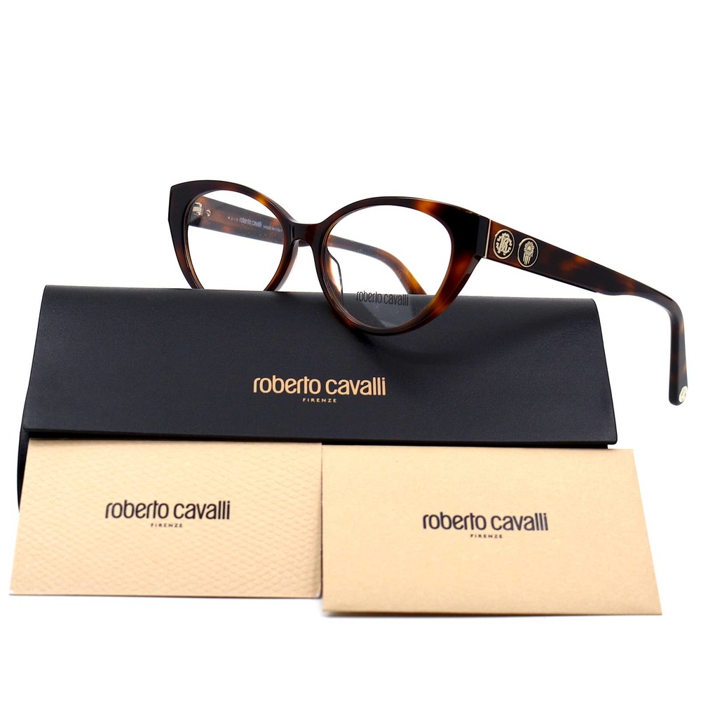 ROBERTO CAVALLI RC5106/V 052 HAVANA AUTHENTIC EYEGLASSES FRAME - Picture 13 of 14
